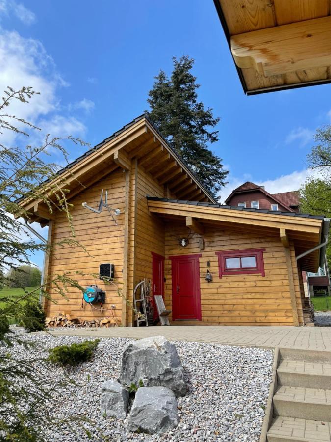 Blockhaus An Der Skiwiese Braunlage Exteriör bild